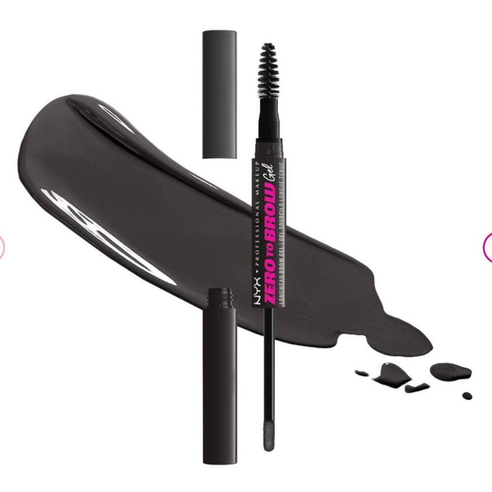 NYX ZERO TO BROW GEL - BLACK